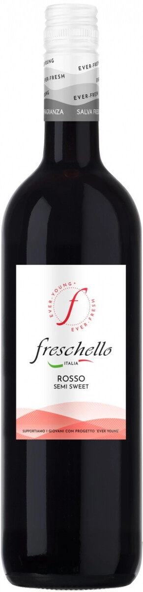 Вино "Freschello" Rosso Semi Sweet