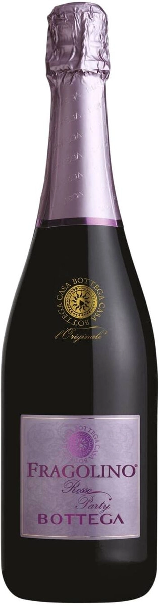 Игристое вино Bottega, Fragolino "Rosso Party"