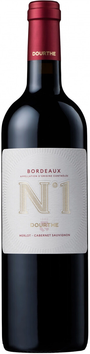 Вино "Dourthe №1" Merlot-Cabernet Sauvignon, Bordeaux AOC