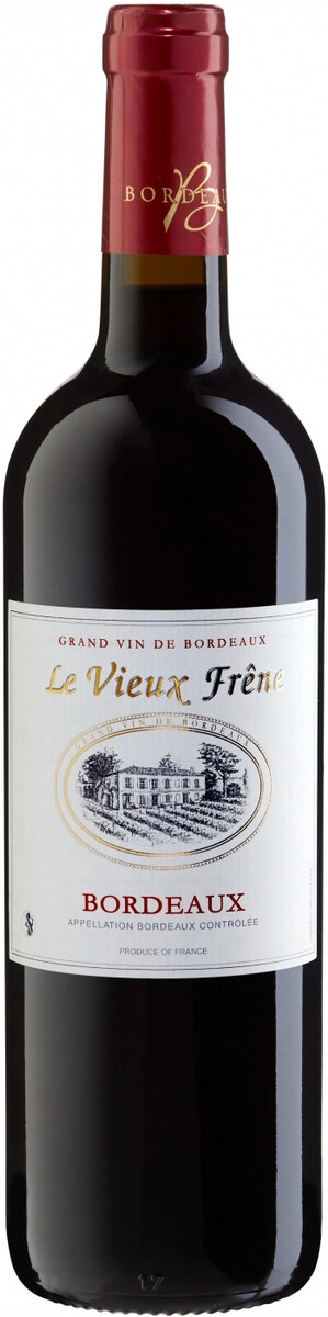 Вино "Le Vieux Frene", Bordeaux AOC