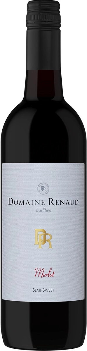 Вино "Domaine Renaud" Merlot Semi-Sweet