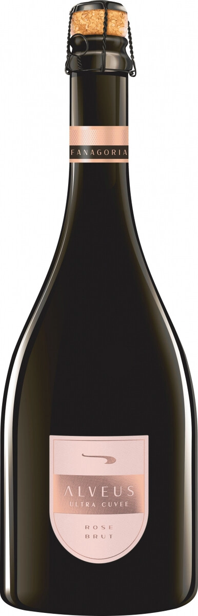 Игристое вино Fanagoria, "Alveus Ultra Cuvee" Rose Brut