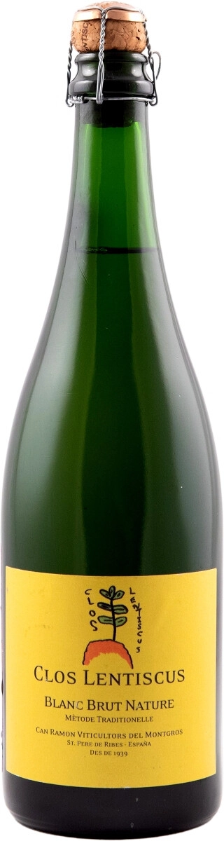Игристое вино Clos Lentiscus, Blanc Brut Nature