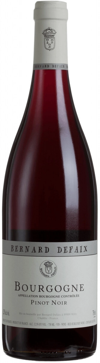 Вино Domaine Bernard Defaix, Bourgogne Pinot Noir AOC