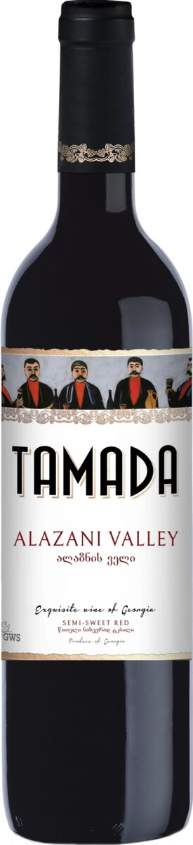 Вино "Тамада" Алазанская Долина красное