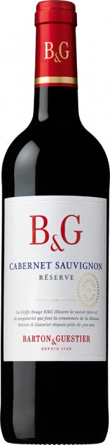 Вино Barton & Guestier, "Reserve" Cabernet Sauvignon, Pays d'Oc IGP