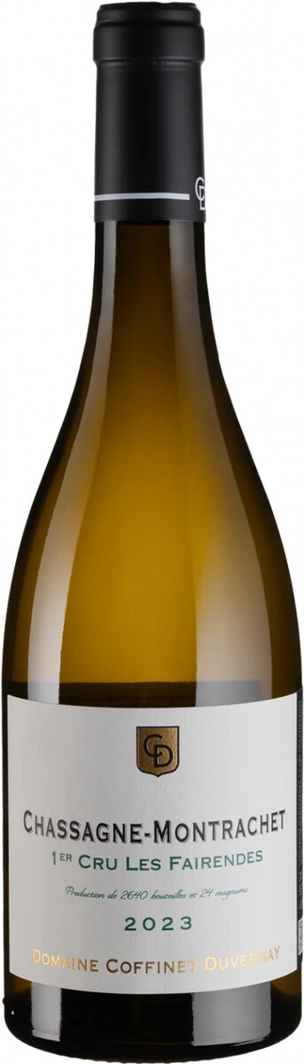 Вино Domaine Coffinet-Duvernay, Chassagne-Montrachet 1er Cru "Les Fairendes" AOC