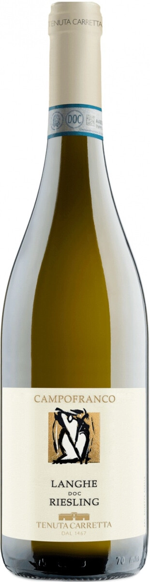 Вино Tenuta Carretta, "Campofranco" Riesling, Langhe DOC