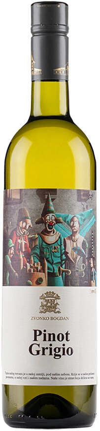 Вино Zvonko Bogdan, Pinot Grigio