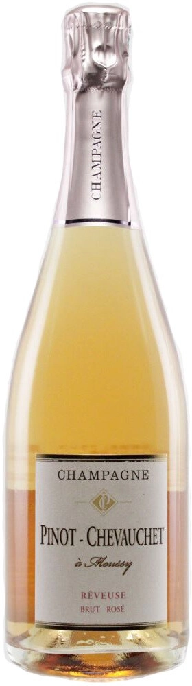 Игристое вино Pinot-Chevauchet, "Reveuse" Brut Rose, Champagne AOC
