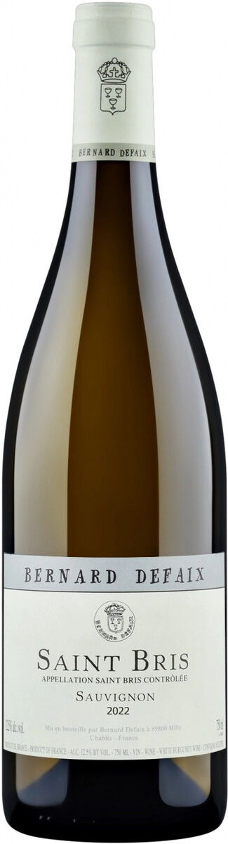 Вино Domaine Bernard Defaix, Saint-Bris Sauvignon AOC
