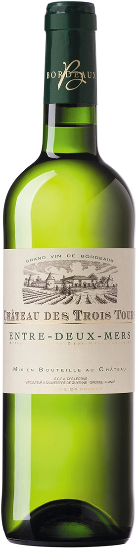 Вино Chateau des Trois Tours, Entre-Deux-Mers AOC Blanc