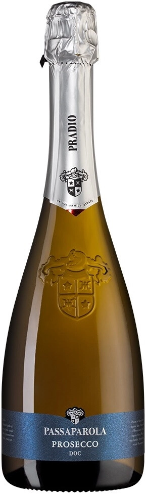 Игристое вино "PassaParola", Prosecco DOC Spumante Brut