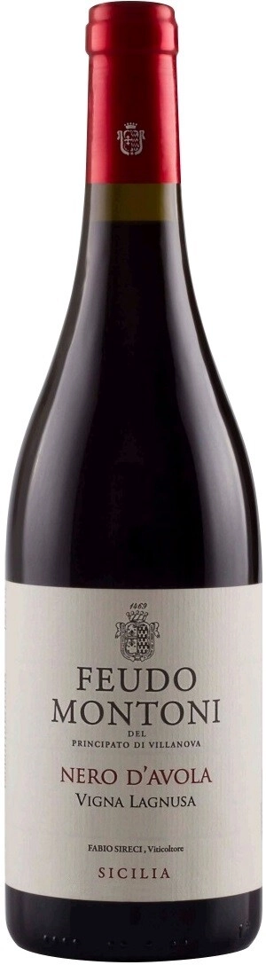 Вино Feudo Montoni, "Vigna Lagnusa" Nero d'Avola, Sicilia DOC
