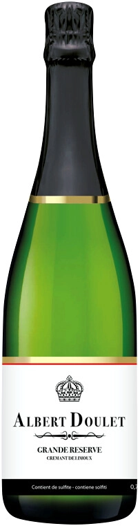 Игристое вино Domaine Albert Doulet, Cremant de Limoux AOC Blanc