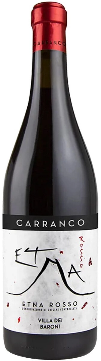 Вино Carranco, "Villa dei Baroni" Etna Rosso DOC