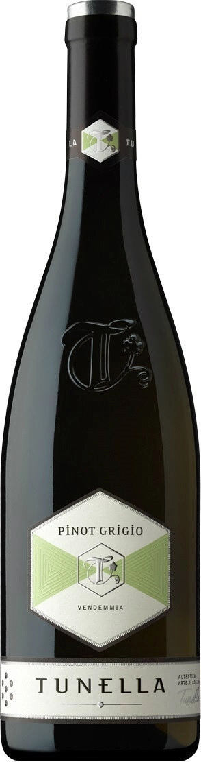 Вино Tunella, Pinot Grigio, Colli Orientali Friuli DOC