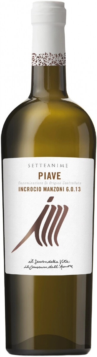 Вино Setteanime, Incrocio Manzoni "6.0.13", Piave DOC