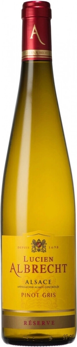 Вино Lucien Albrecht, Pinot Gris Reserve, Alsace AOC