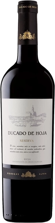 Вино Bodegas Alvia, "Ducado de Hoja" Reserva, Rioja DOC