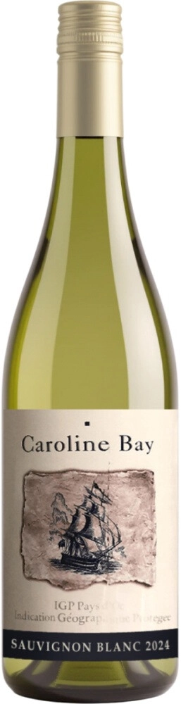 Вино Les Celliers Jean d'Alibert, "Caroline Bay" Sauvignon Blanc, Pays d'Oc IGP