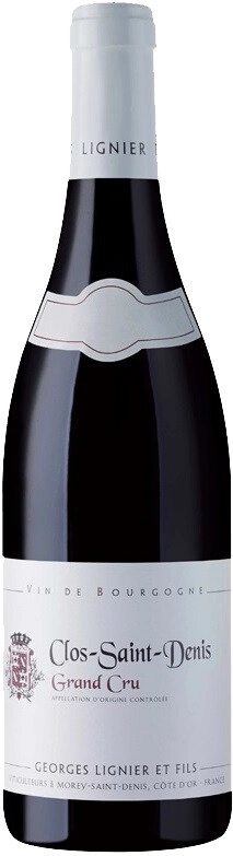 Вино Georges Lignier et Fils, "Clos Saint-Denis" Grand Cru AOC