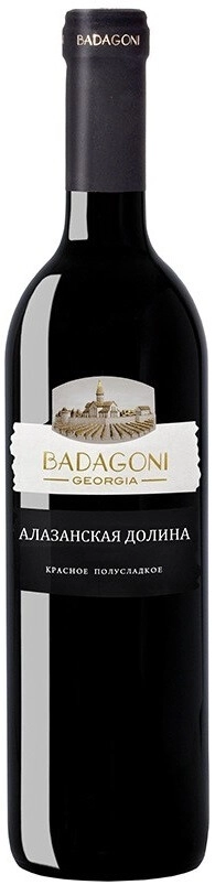 Вино Badagoni, "Alazani Valley" Semi-Sweet Red