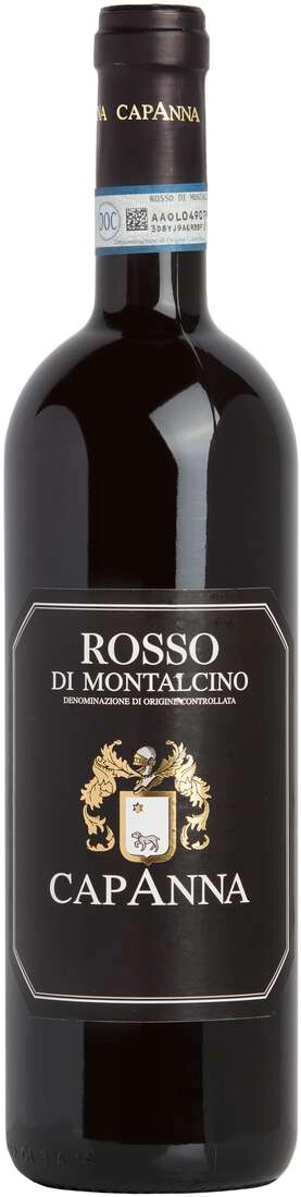 Вино Capanna, Rosso di Montalcino, Tuscany DOC