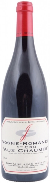 Вино Vosne-Romanee 1er Cru AOC Les Chaumes