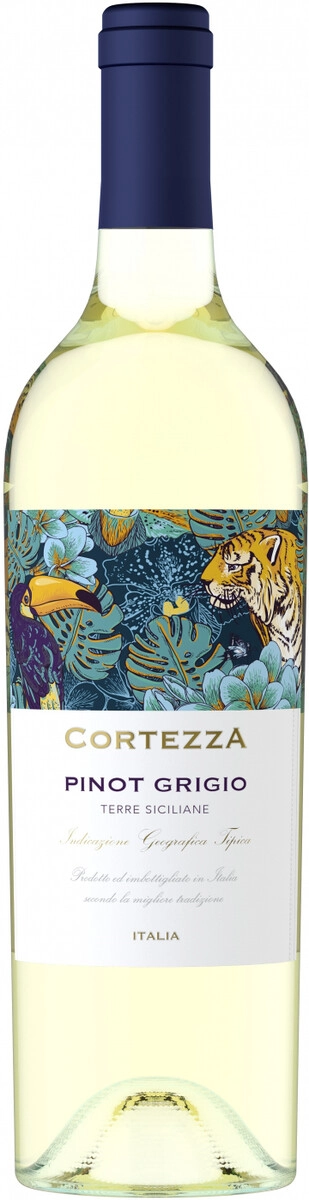 Вино "Cortezza" Pinot Grigio, Terre Siciliane IGT