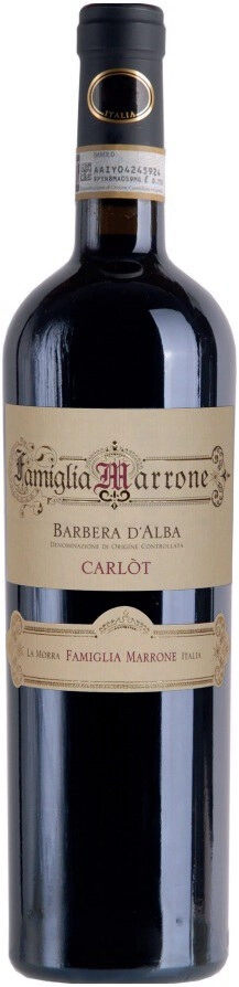 Вино Famiglia Marrone, "Carlot" Barbera d'Alba DOC