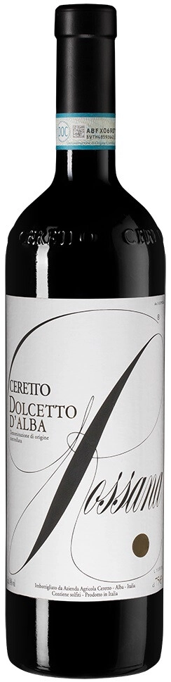Вино Ceretto, Dolcetto d'Alba "Rossana" DOC
