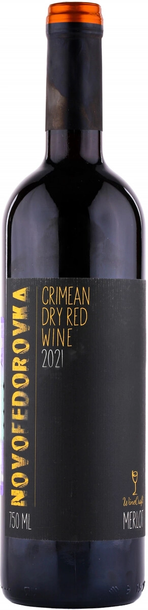 Вино Winecraft, "Novofedorovka" Merlot
