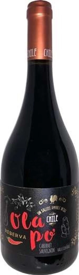 Вино "Ola Po" Cabernet Sauvignon Reserva, Central Valley DO