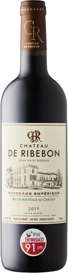Вино Chateau de Ribebon, Bordeaux Superieur AOC
