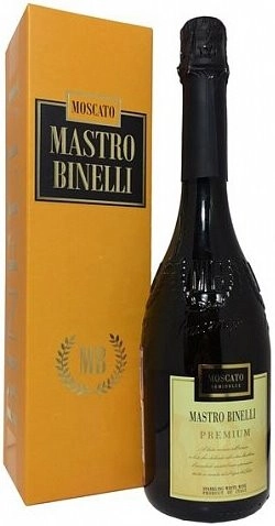 Игристое вино "Mastro Binelli" Moscato