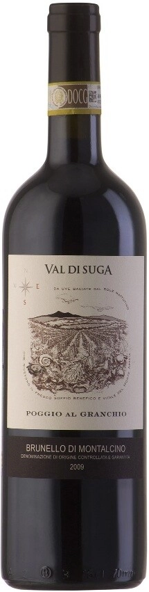 Вино Val di Suga, "Poggio al Granchio" Brunello di Montalcino DOCG