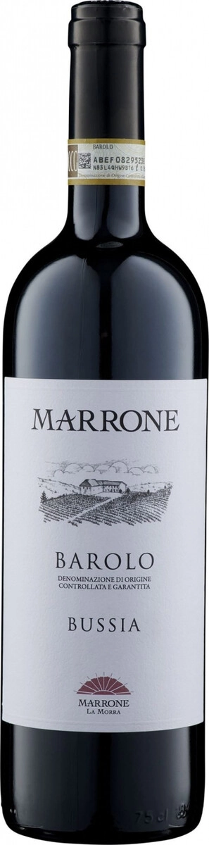 Вино Famiglia Marrone, Barolo DOCG "Bussia"