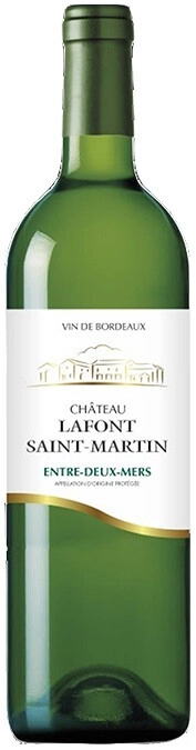 Вино "Chateau Lafont Saint Martin" Blanc, Entre-Deux-Mers AOP