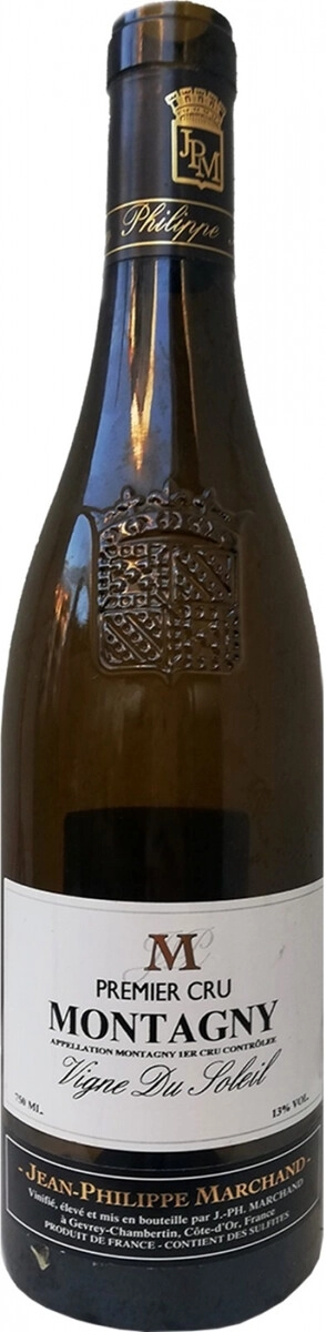 Вино Jean-Philippe Marchand, Montagny 1-er Cru "Vigne du Soleil" AOC