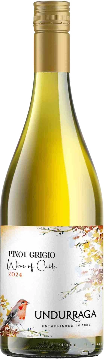 Вино Undurraga, Pinot Grigio, Central Valley DO