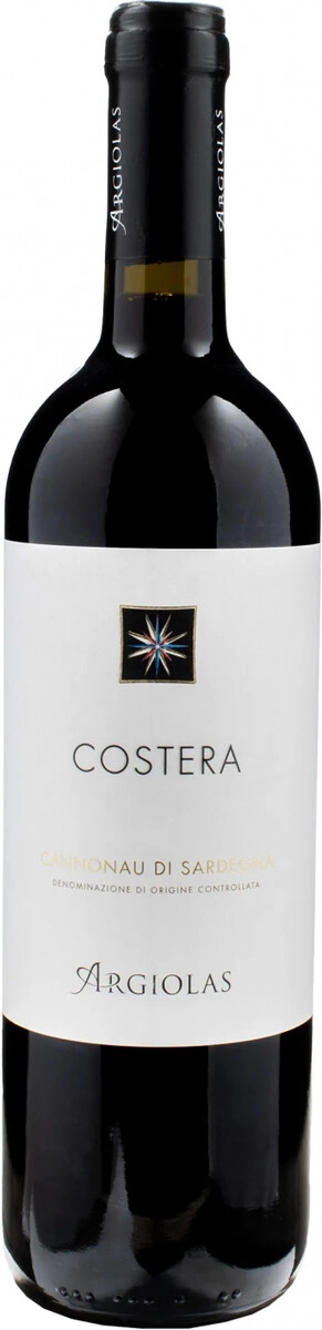 Вино Argiolas, "Costera", Cannonau di Sardegna DOC