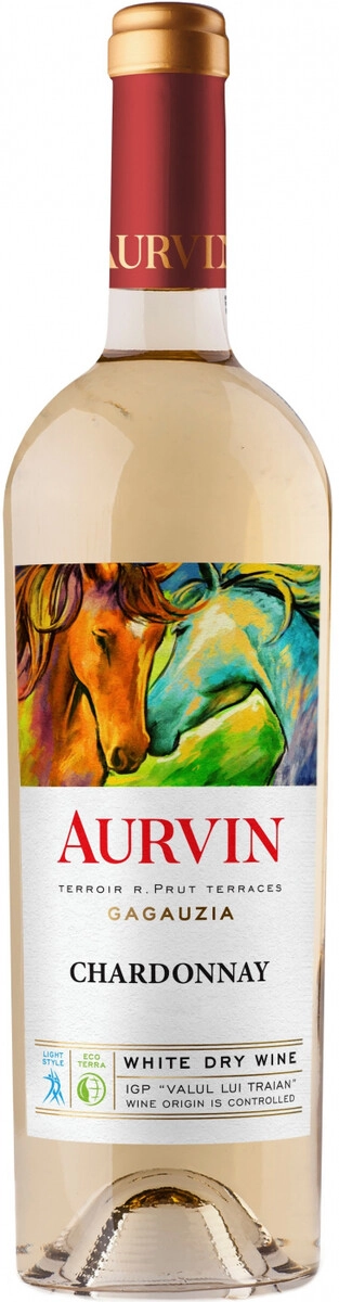 Вино "Aurvin" Chardonnay, Valul lui Traian IGP