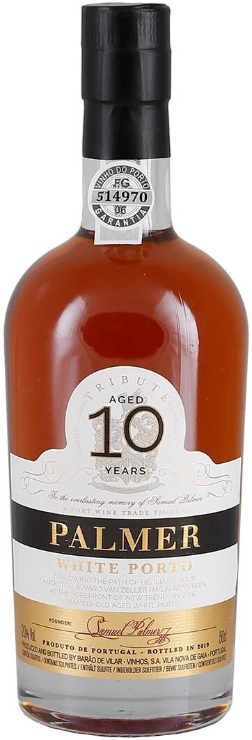 Портвейн "Palmer" 10 Years Old White Porto