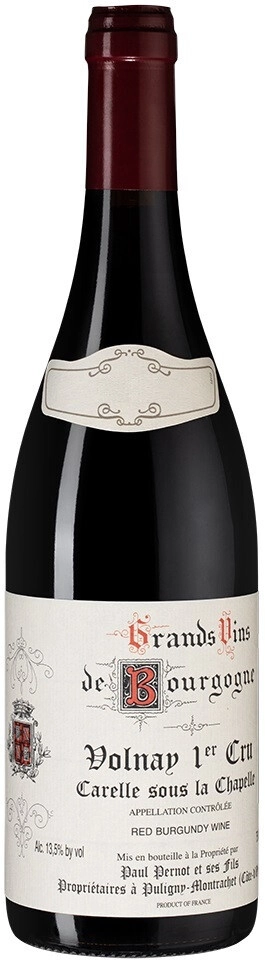 Вино Domaine Paul Pernot & Fils, Volnay 1er Cru "Carelle sous la Chapelle" AOC