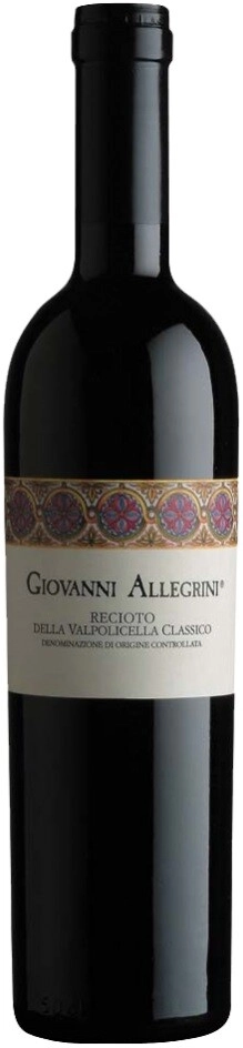 Вино Recioto della Valpolicella Classico DOC, "Giovanni Allegrini"