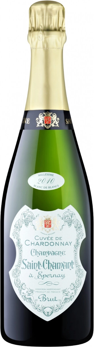 Шампанское Champagne Saint-Chamant, "Cuvee de Chardonnay" Millesime Blanc de Blancs Brut