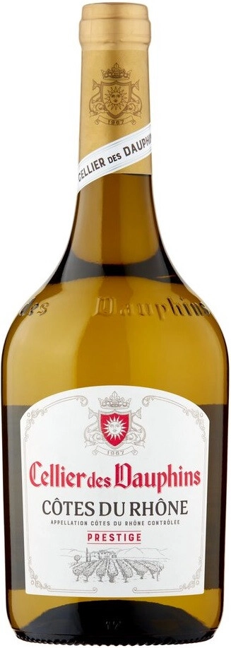 Вино Cellier des Dauphins, "Prestige" Blanc, Cotes du Rhone AOC