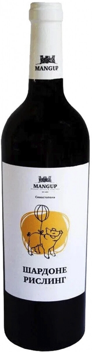 Вино "Mangup" Chardonnay-Riesling