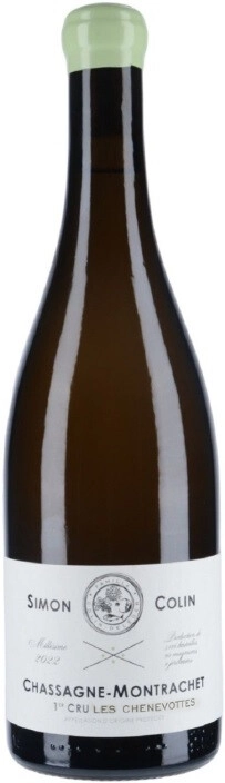 Вино Simon Colin, Chassagne-Montrachet 1-er Cru "Les Chenevottes" AOC